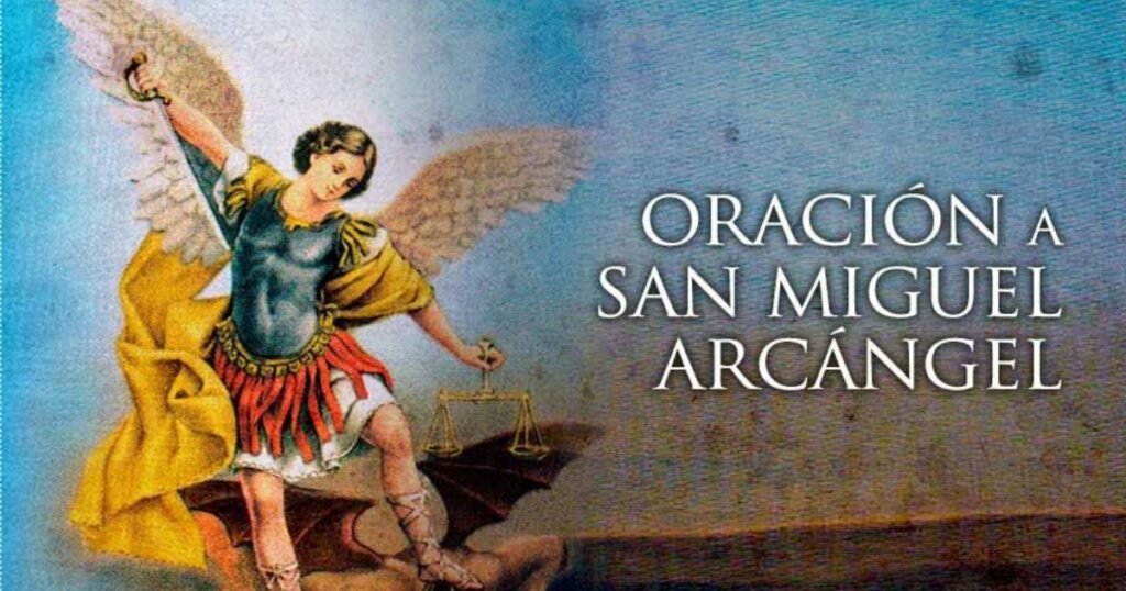 Oracion a San Miguel Arcangel Camino de Santiago Frances