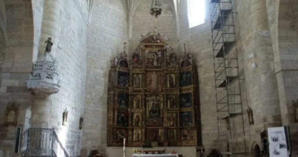 Iglesia de Santa Maria de la Asuncion Boadilla del Camino Camino de Santiago Frances 3 1024x538