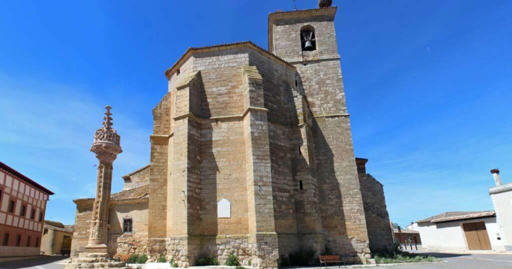 Iglesia de Santa Maria de la Asuncion Boadilla del Camino Camino de Santiago Frances 4 1024x538