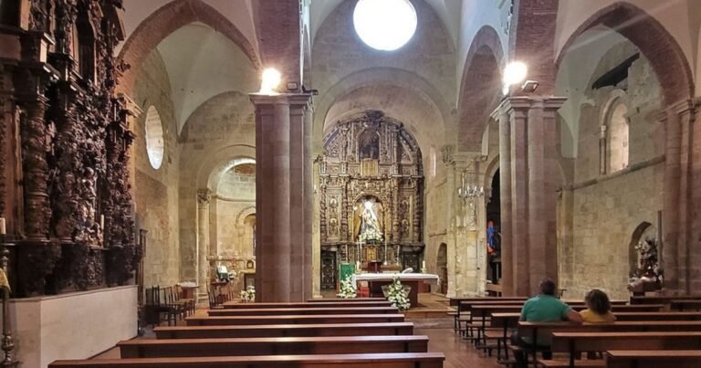 Iglesia de Santa Maria del Mercado Camino de Santiago Frances 3 768x403