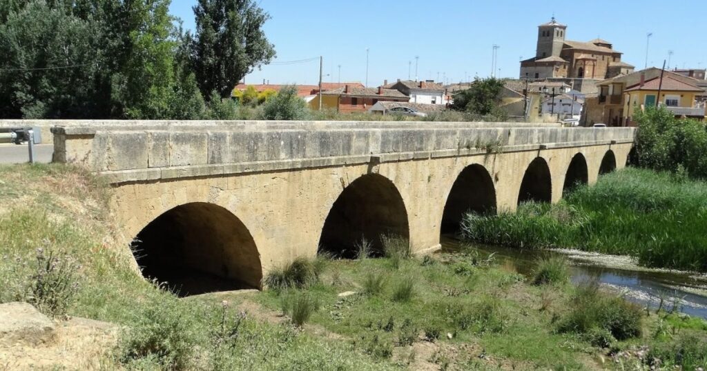 Puente Poblacion de Campos Camino de Santiago Frances 1024x538