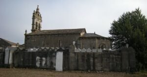 Iglesia de San Salvador de Vilar de Sarria Camino de Santiago Frances 2 300x158