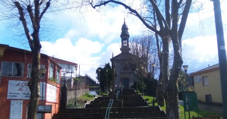 Iglesia de San Paio de Sabugueira Camino de Santiago Frances 768x403
