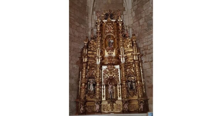 Iglesia de la Asuncion Melgar de Fernamental Camino de Santiago Frances 7 768x403