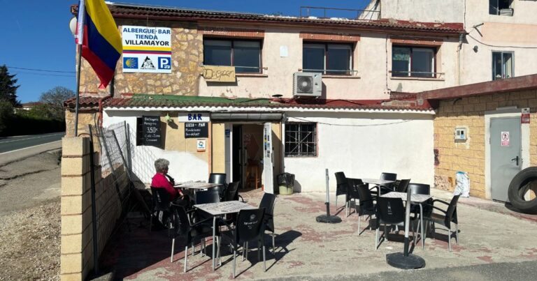 Albergue Bar Villamayor del Rio Camino de Santiago Frances 5 768x403