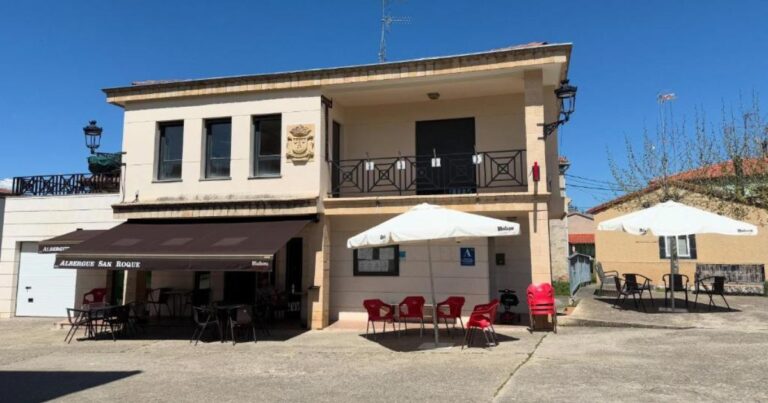 Albergue Municipal San Roque Villambistia Camino de Santiago Frances 6 768x403