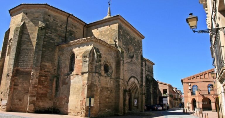 Iglesia de San Juan Bautista Granon Camino de Santiago Frances 768x403