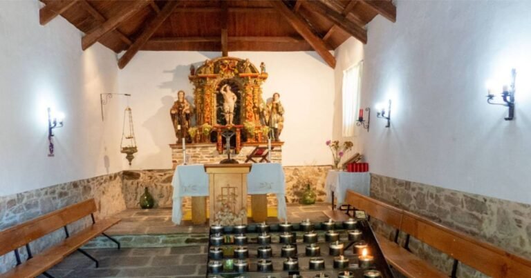 Ermita San Sebastian Riego de Ambros Camino de Santiago Frances 2 768x403