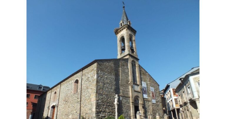 Iglesia de Nuestra Senora de la Plaza Camino de Santiago Frances 768x403