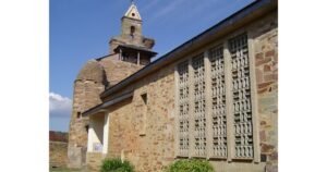 Iglesia de San Verisimo Valdeviejas Camino de Santiago Frances 3 300x158
