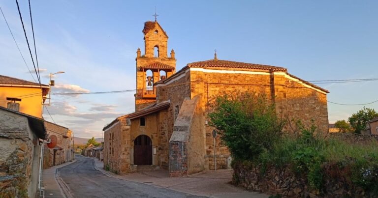 Iglesia de Santiago El Ganso Camino de Santiago Frances 768x403
