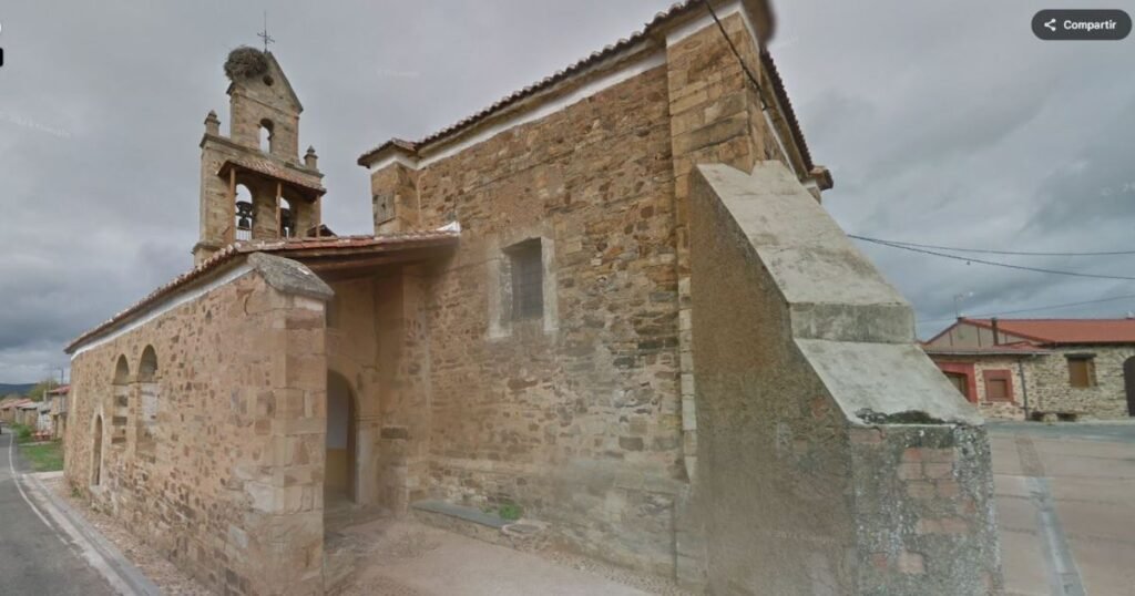 Iglesia de Santiago El Ganso Camino de Santiago Frances 3 1024x538