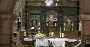 Capilla de San Lazaro Sarria Camino de Santiago Frances 3 300x158
