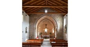 Iglesia de San Salvador Sarria Camino de Santiago Frances 7 300x158