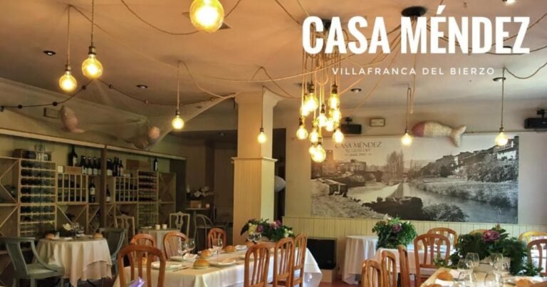 Hostal Restaurante Mendez Camino de Santiago Frances 9 768x403