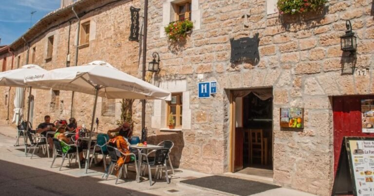 Hostal La Fuente Rabe de las Calzadas Camino de Santiago Frances 768x403