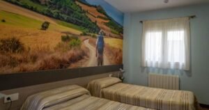 Hostal La Fuente Rabe de las Calzadas Camino de Santiago Frances 13 300x158