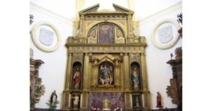 Iglesia de Nuestra Senora de la Asuncion Osorno la Mayor Camino de Santiago Frances 2 300x158